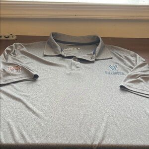 NCAA Villanova Gray Polo Shirt with Logo
